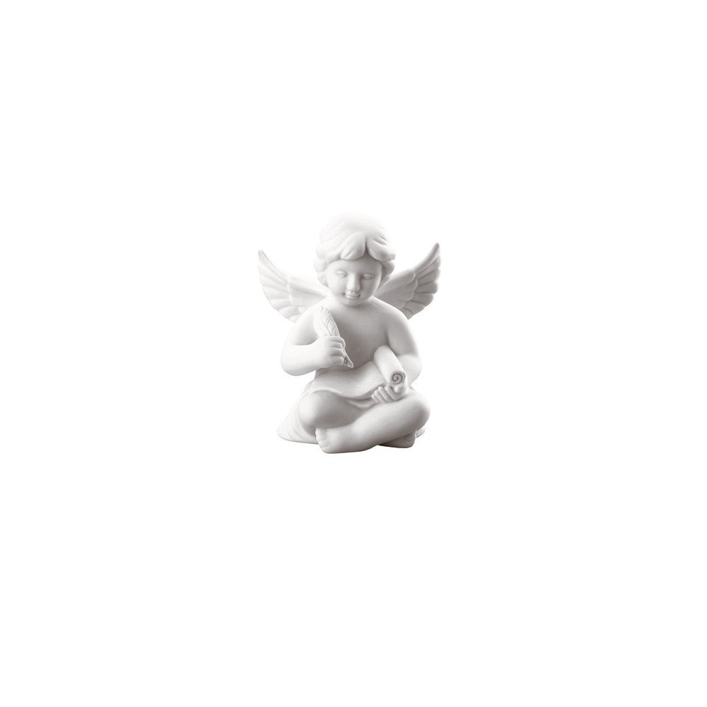 Rosenthal Angels Angelo Con Pergamena In Porcellana