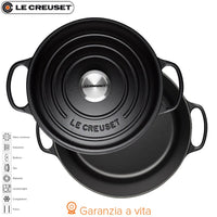 22 Cm Le Creuset Cocotte Evolution Casseruola Rotonda In Ghisa