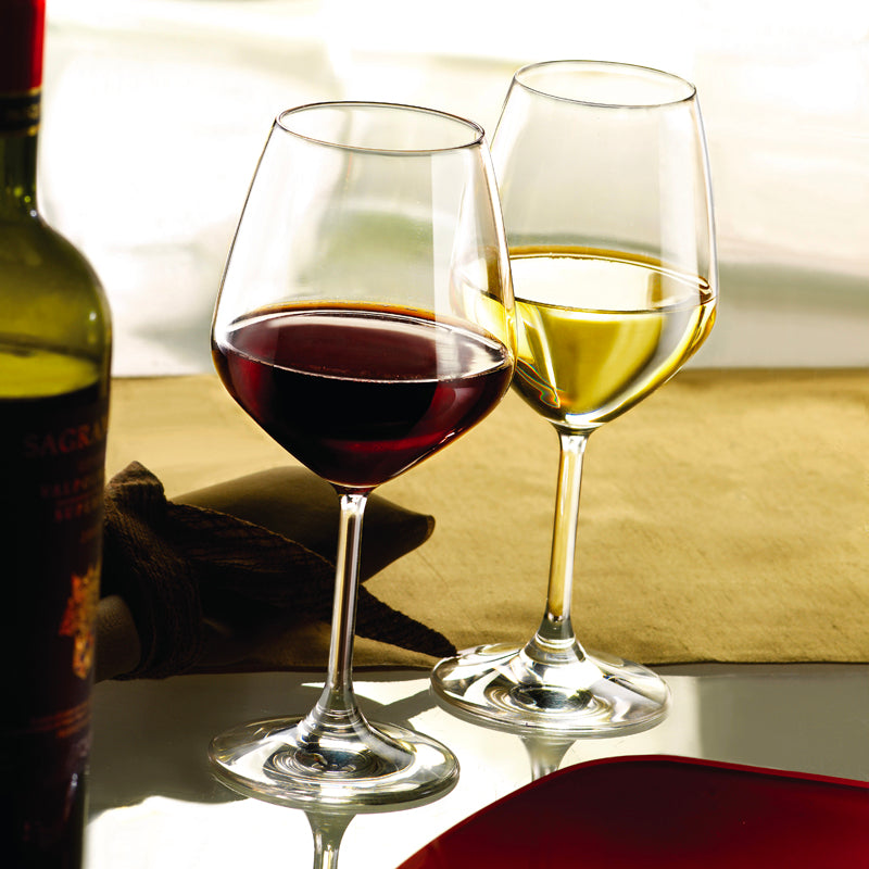 44 5 Cl Bormioli Rocco Divino Calice Vino Bianco In Vetro Set 6 Pezzi