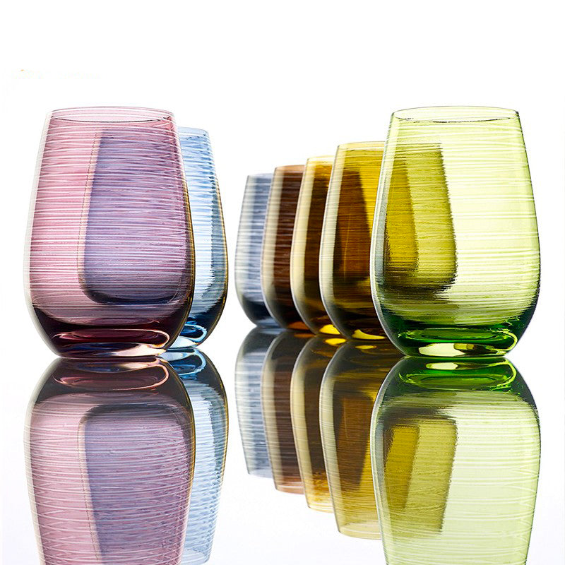 46 5 Cl Stolzle Lausitz Twister Bicchiere Acqua In Vetro Set 6 Pezzi