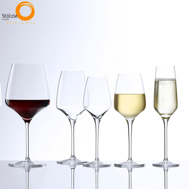 28 5 Cl Stolzle Lausitz Experience Calice Vino Bianco In Vetro Set 6 Pezzi
