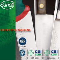 Sanelli Premana Coltello Cucina In Acciaio Inox Aisi425 Polipropilene