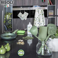 Risoli Dr Green Stone Padella Bassa Antiaderente In Alluminio