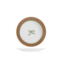 H&H Candy Servizio Piatti In Porcellana - Set 18 Pz