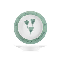 H&H Soft Bloom Servizio Piatti In Stoneware - Set 18 Pz