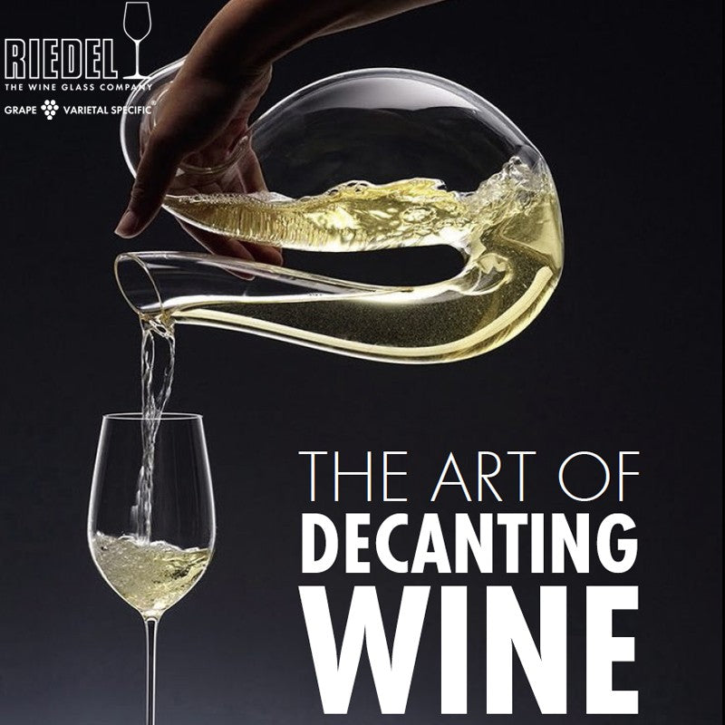 140 Cl Riedel Curly Decanter In Vetro