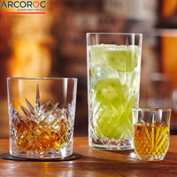 30 Cl Arcoroc Broadway Bicchiere Whisky In Vetro Set 6 Pezzi