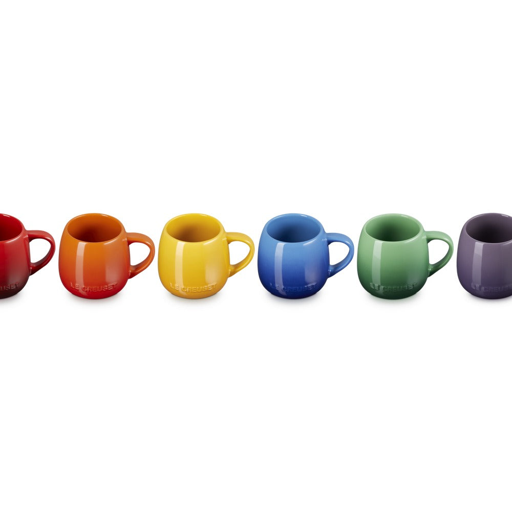 32 cl - Le Creuset Coupe Tazza Mug In Gres Vetrificato Set 6 Pz