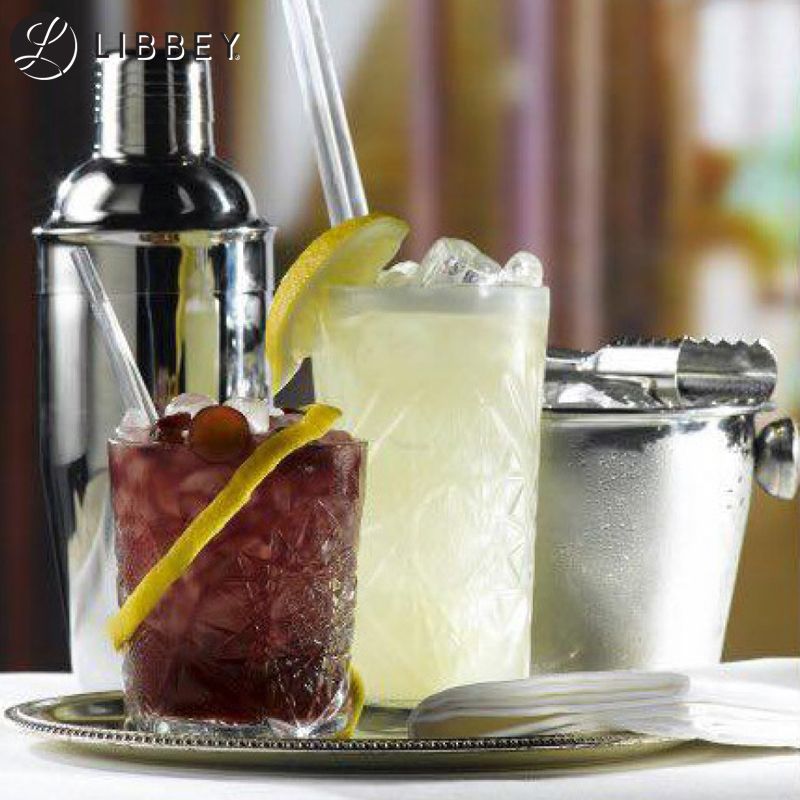 35 5 Cl Libbey Hobstar Bicchiere Acqua In Vetro Set 12 Pezzi