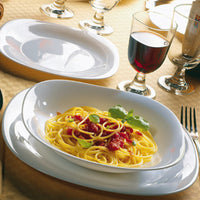 Bormioli Rocco Parma Servizio Piatti In Vetro Opale Set 18 Pz