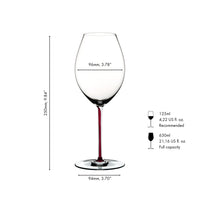 60 cl - Fatto A Mano Syrah Proefglas van Glas