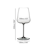 73.6 cl - Riedel Winewings Calice Vino Bianco Chardonnay In Vetro - Set 2 Pz