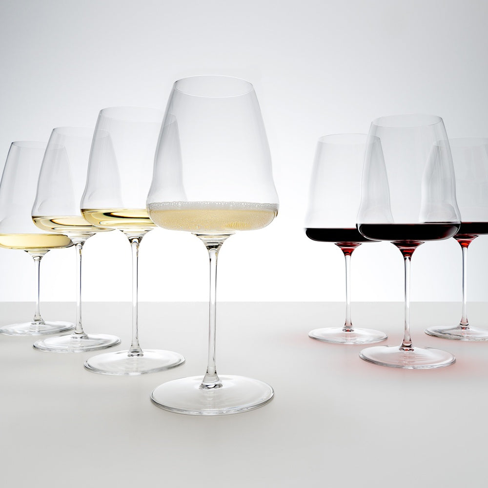 73.6 cl - Riedel Winewings Calice Vino Bianco Chardonnay In Vetro - Set 2 Pz