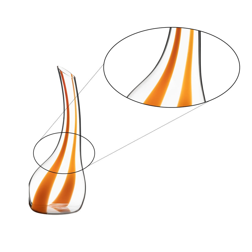 120 cl - Cornetto Decanter in Vetro