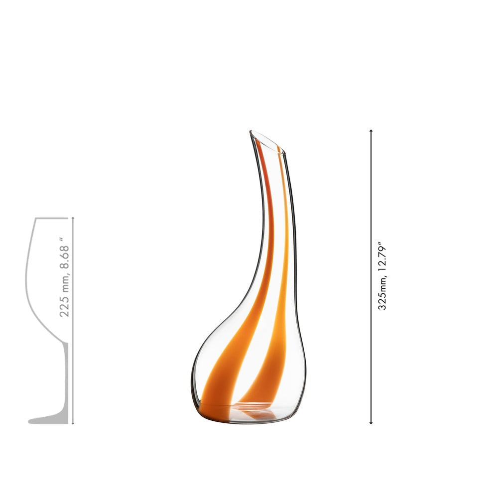 120 cl - Cornetto Decanter in Vetro