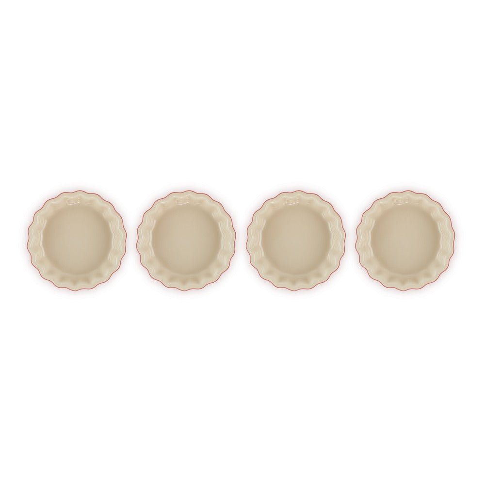 Le Creuset Tradition Mini Tortiere In Gres Vetrificato Set 4 Pz
