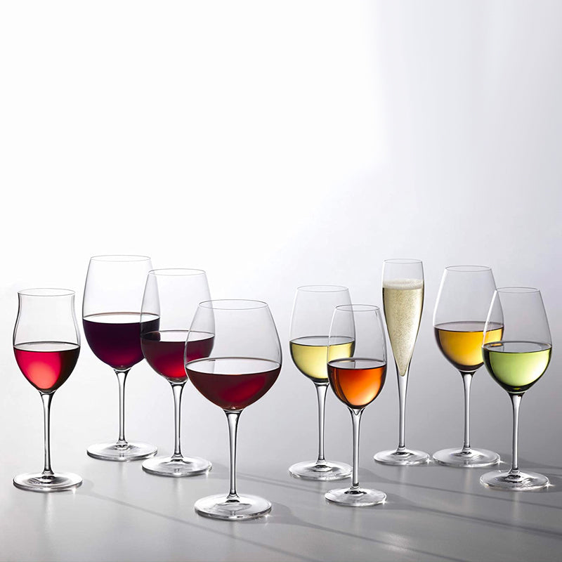 38 Cl Bormioli Luigi Vinoteque Calice Vino Bianco In Vetro Set 6 Pezzi