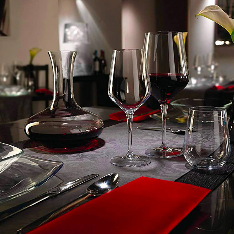 19 Cl Bormioli Rocco Electra Calice Vino Rosso In Vetro Set 6 Pezzi