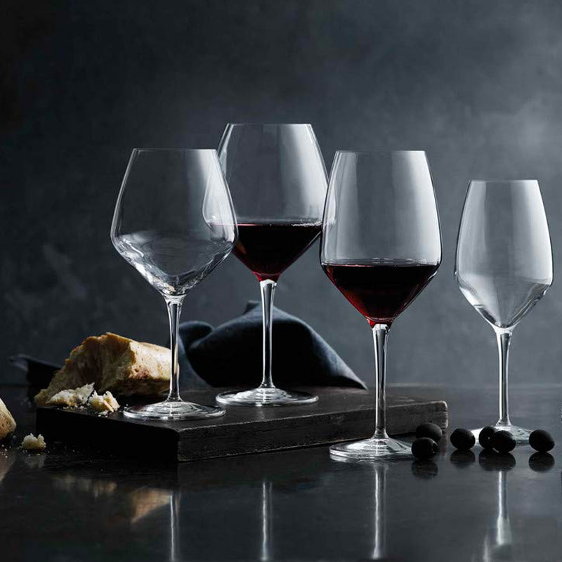 61 Cl Bormioli Luigi Atelier Calice Vino Rosso In Vetro Set 6 Pezzi