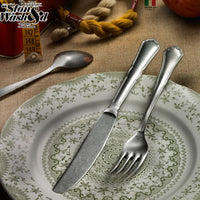 Pintinox Settecento Forchetta Frutta In Acciaio Inox Set 12 Pz