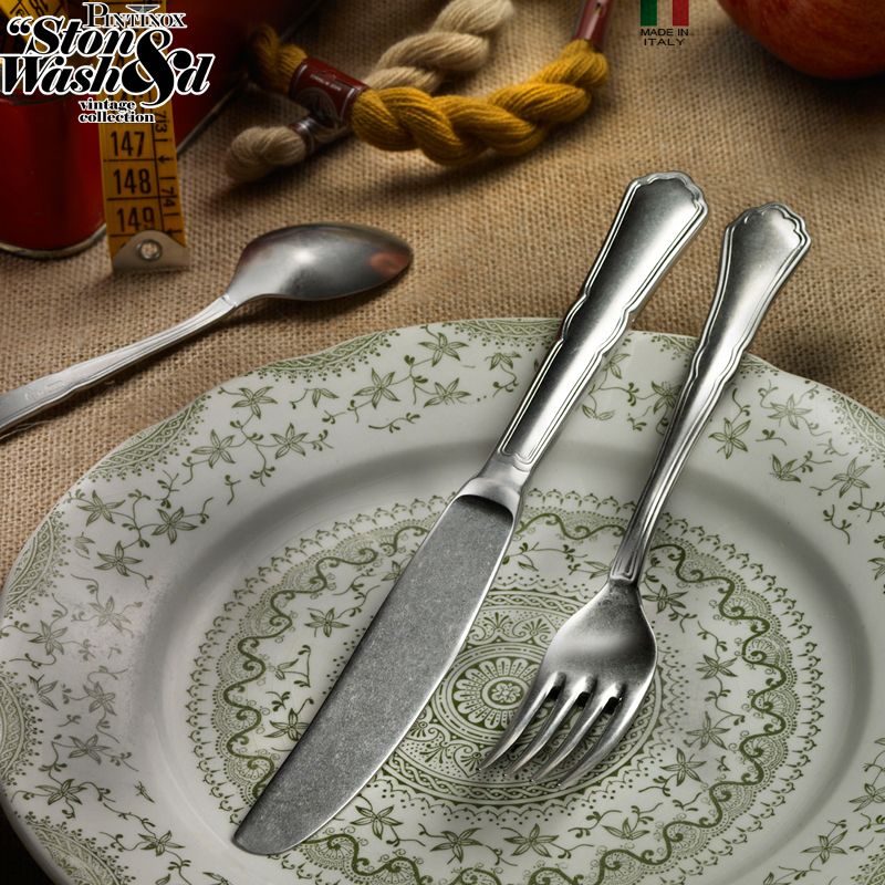Pintinox Settecento Cucchiaio Frutta In Acciaio Inox Set 12 Pz