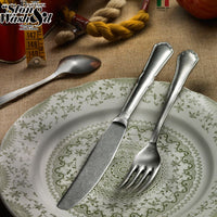 Pintinox Settecento Cucchiaio Tavola In Acciaio Inox Set 12 Pz
