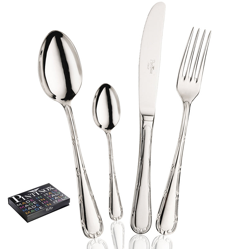 Pintinox Filet Servizio Posate In Acciaio Inox Set 24 Pz