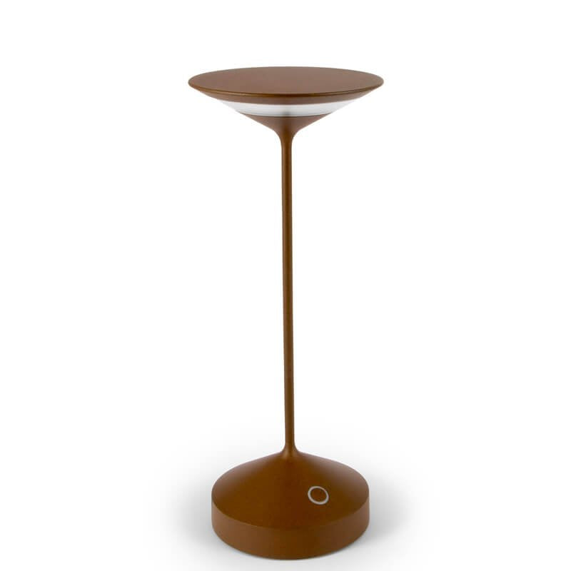 28 Cm Abert Tempo Lampada Da Tavolo In Alluminio