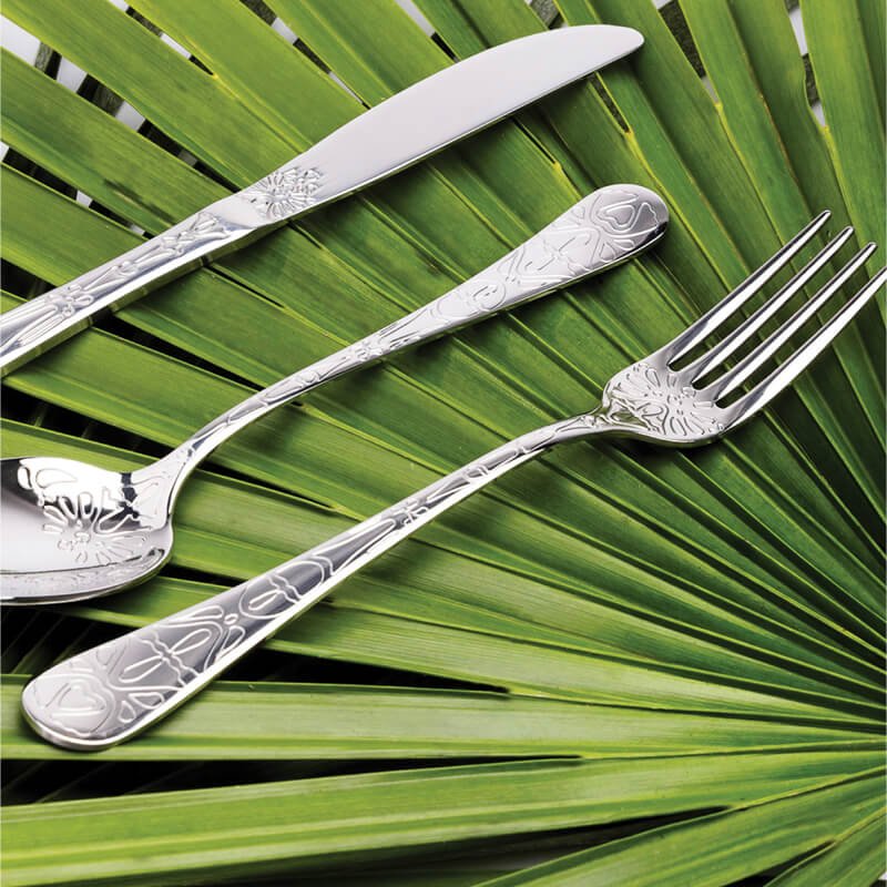 Abert Tattoo Cucchiaino Caffe In Acciaio Inox Set 12 Pz