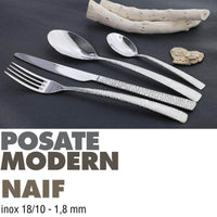 Abert Naif Forchetta Tavola In Acciaio Inox Set 12 Pz