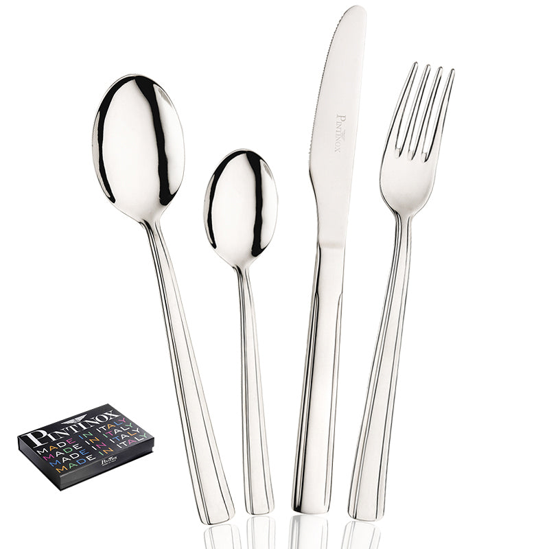 Pintinox Aida Servizio Posate In Acciaio Inox Set 75 Pz