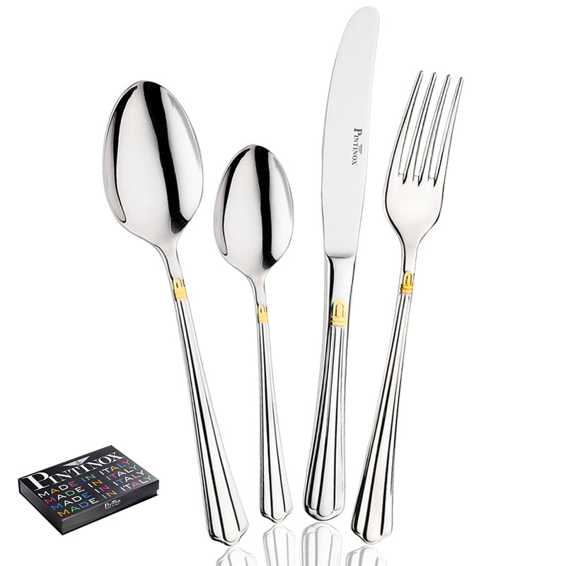 Pintinox Bernini Servizio Posate In Acciaio Inox Set 75 Pz