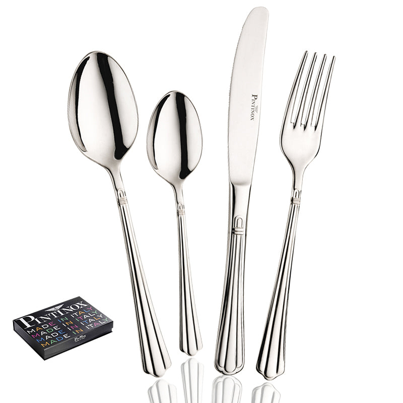 Pintinox Bernini Servizio Posate In Acciaio Inox Set 49 Pz