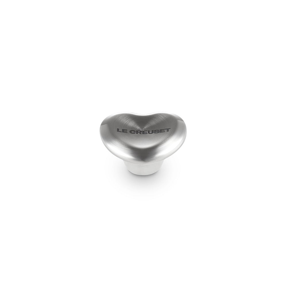 4.5 cm - Le Creuset Evolution Pomolo Cuore In Acciaio Inox