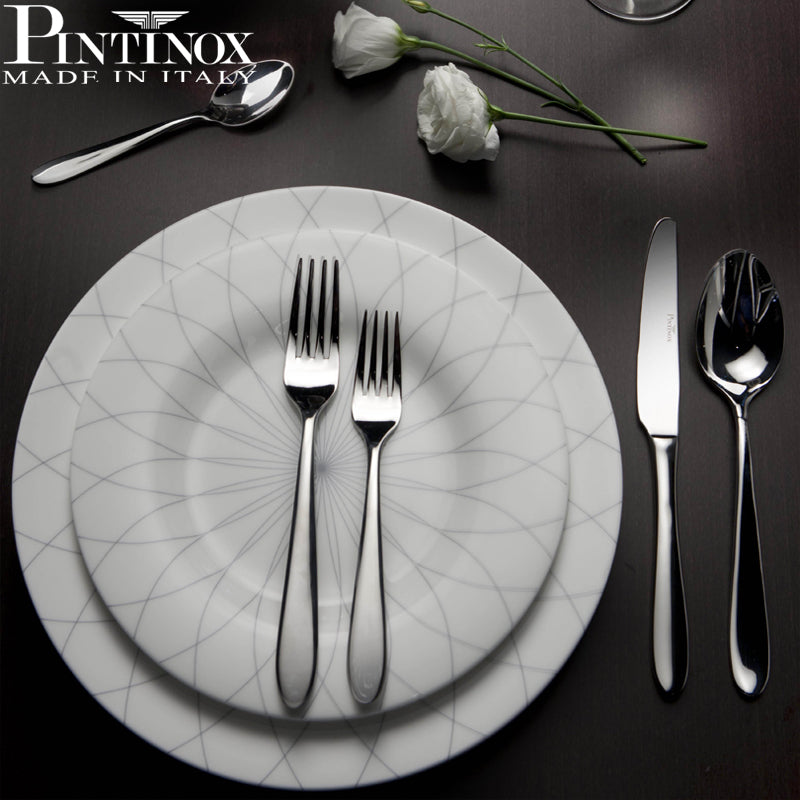 Pintinox Ritz Forchetta Pesce In Acciaio Inox Set 12 Pz