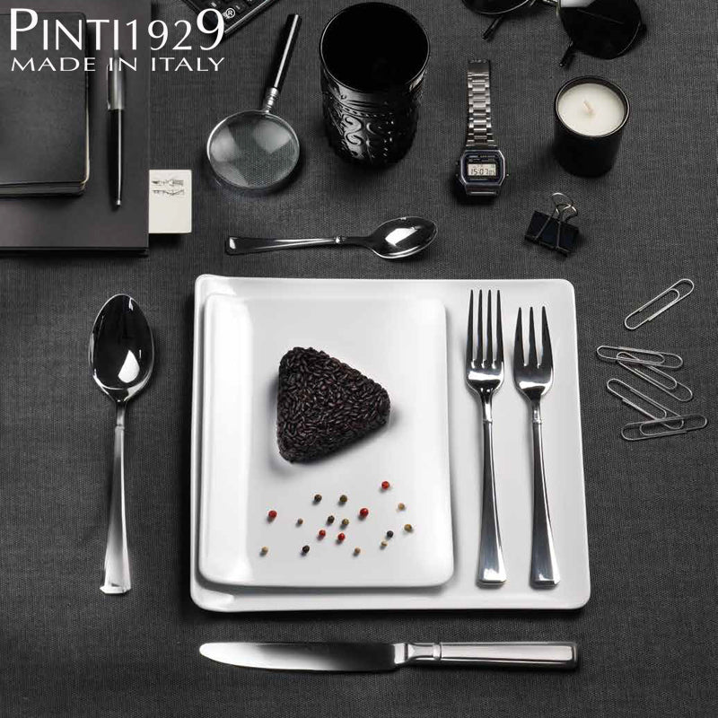 Pintinox Leonardo Servizio Posate In Acciaio Inox Set 126 Pz
