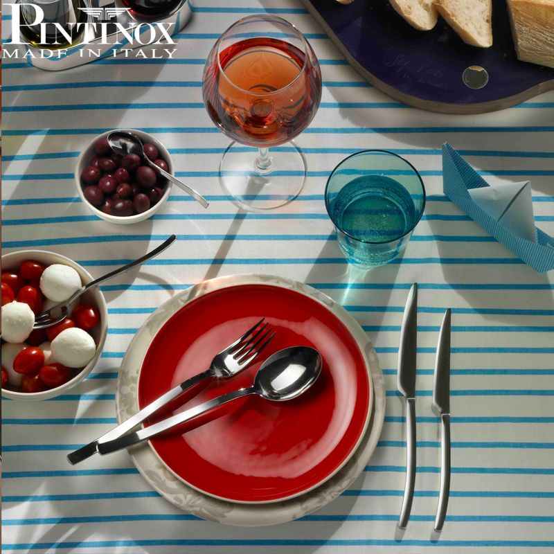 Pintinox Wave Forchetta Frutta In Acciaio Inox Set 12 Pz