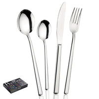 Pintinox Synthesis Servizio Posate In Acciaio Inox Set 75 Pz
