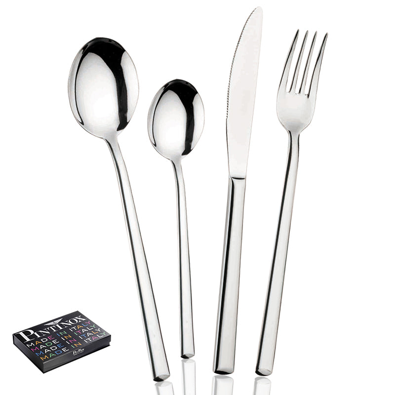 Pintinox Synthesis Servizio Posate In Acciaio Inox Set 49 Pz