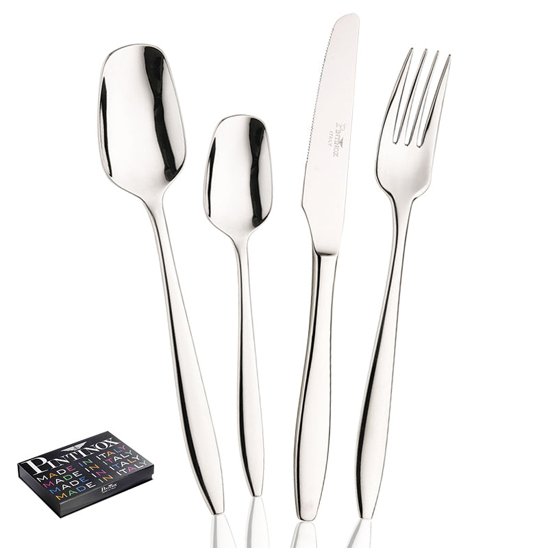 Pintinox Trend Servizio Posate In Acciaio Inox Set 75 Pz