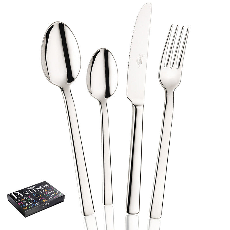 Pintinox Millenium Servizio Posate In Acciaio Inox Set 49 Pz