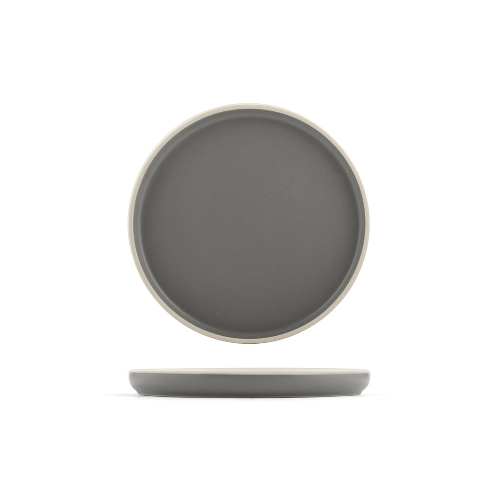 H&H Bergen Servizio Piatti In Stoneware - Set 18 Pz