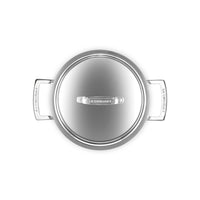 Le Creuset Acciaio Inox Casseruola Alta Con Coperchio In Acciaio Inox