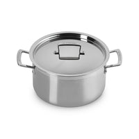 Le Creuset Acciaio Inox Casseruola Alta Con Coperchio In Acciaio Inox