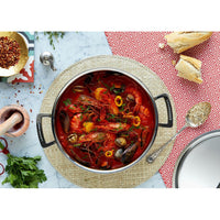 Le Creuset Acciaio Inox Casseruola Alta Con Coperchio In Acciaio Inox