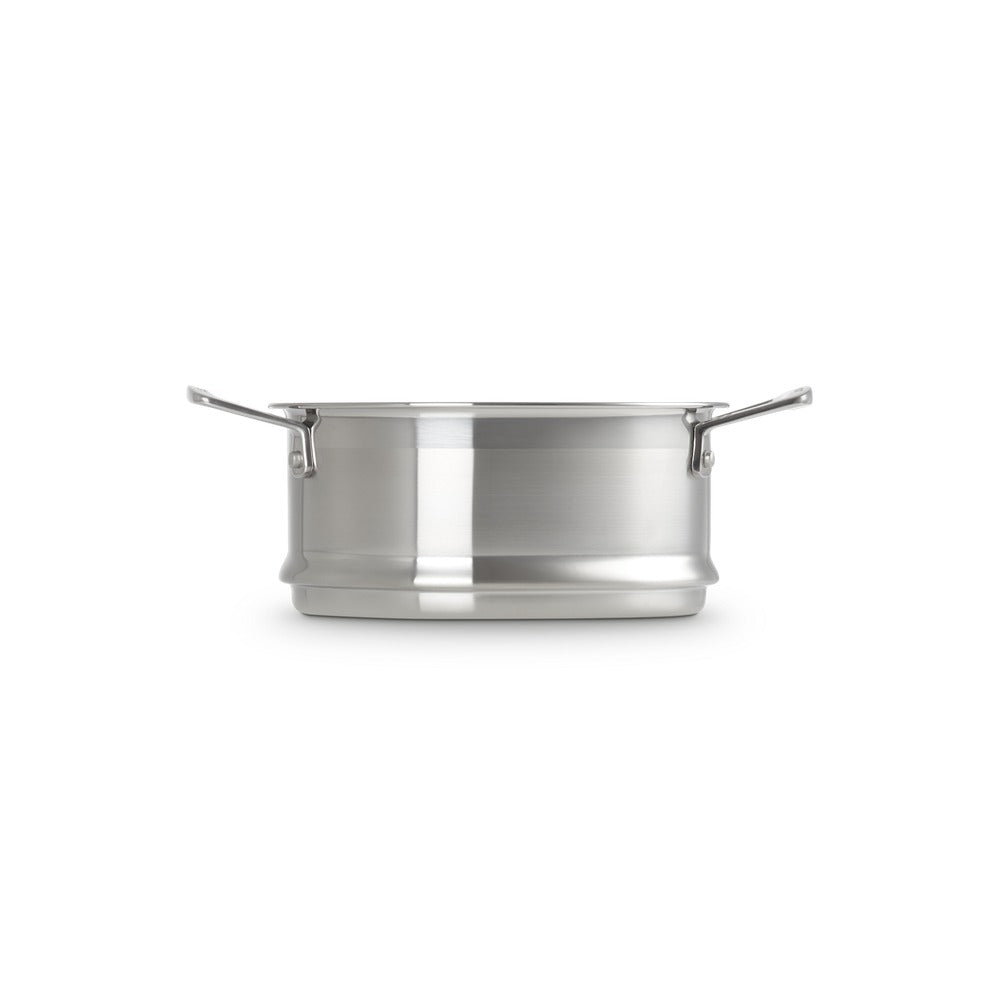 20 cm - Le Creuset Cestello Cottura A Vapore Con Manici In Acciaio Inox