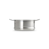 20 cm - Le Creuset Cestello Cottura A Vapore Con Manici In Acciaio Inox