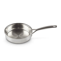 Le Creuset Acciaio Inox Padella Bassa Cuociuova Inserto Antiaderente In Acciaio Inox