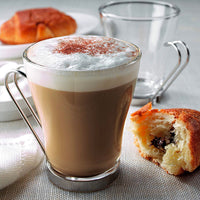 22 Cl Bormioli Rocco Oslo Tazza Cappuccino In Vetro Temperato Set 6 Pezzi