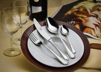 Salvinelli Queen Servizio Posate In Acciaio Inox Set 24 Pz